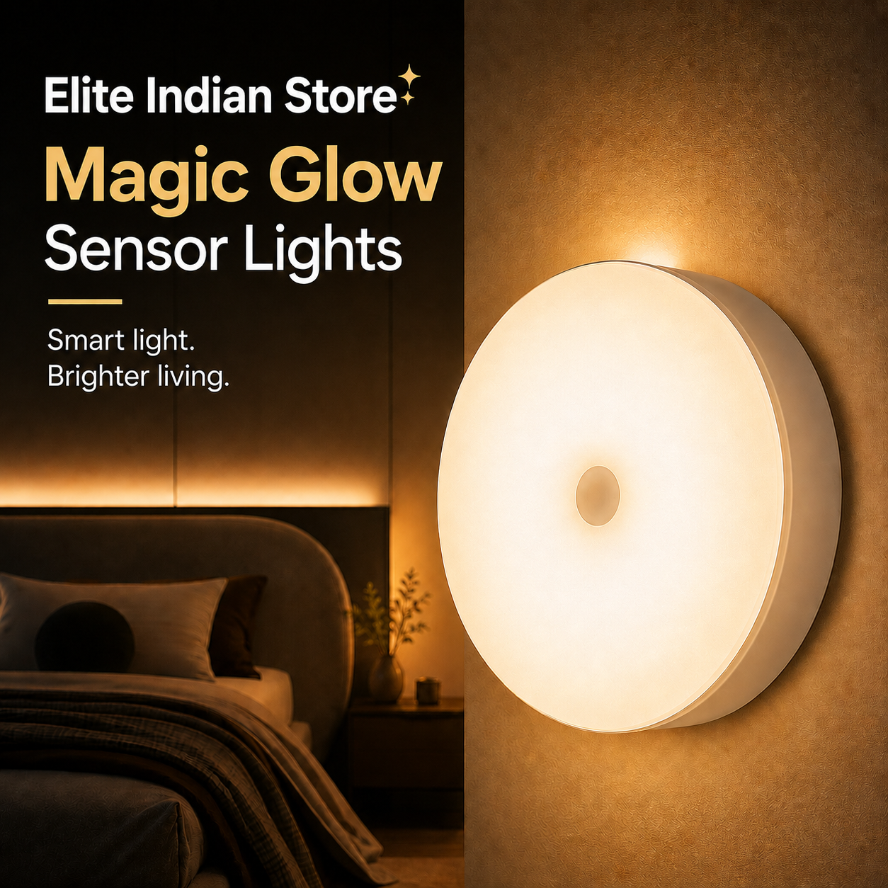 Dull dark home before MagicGlow Pro