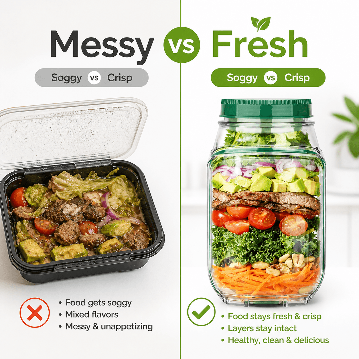 Salad Jar